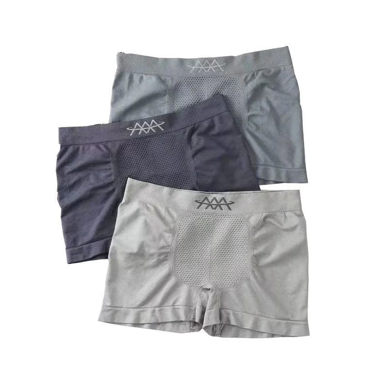 6pcs Lot Men's Briefs Seamless Extra Stretch Boxer Elastic Underwear One Size 
