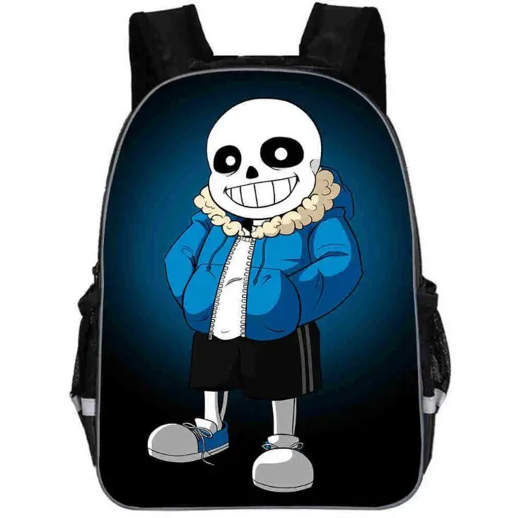 16 дюймов Аниме Undertale рюкзак для девочек мальчиков Книга Сумка для женщин mochila мужская дорожная сумка Undertale детей подростков школьные рюкзаки - Цвет: picture color