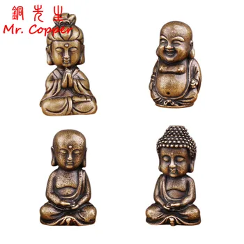 

Antique Bronze Hollow Prince Buddha Statue Guanyin Boddhisattva Maitreya Sakyamuni Ornaments Copper Figurines Desk Decorations
