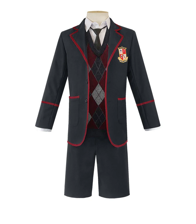 SYDanne Woman Men 6 Pcs The Umbrella Academy Number Five Cosplay Costume Halloween Dresses College Clothing -Zentai shop online H4f9b8441c8274d04abd5d86e8b71bbdfZ.jpg