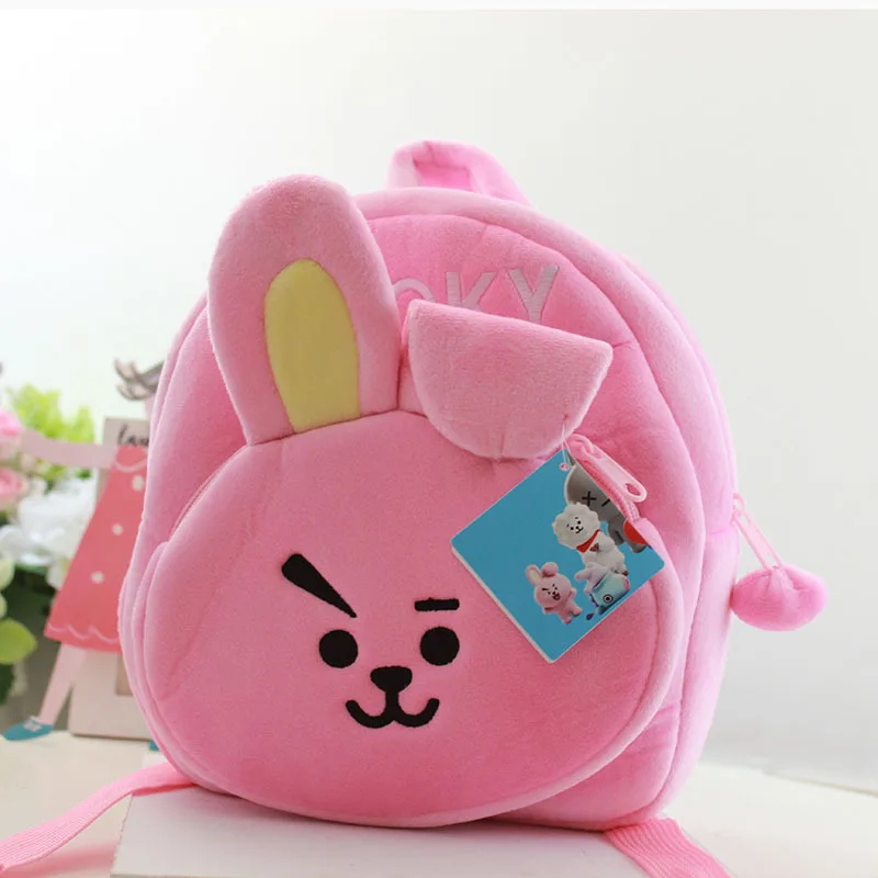 

Cartoon Rabbit Design Girls School Bags Cute Soft Plush Backpacks Boys Kids Children Schoolbag Best Gift Toy Doll Bags