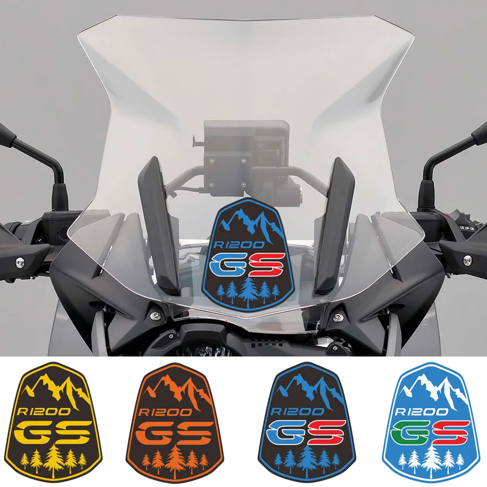 

Stickers Decals Adventure Fits For BMW R1200GS R1200 1200 ADV GS Front Fender Beak Extension Cove windshield Screen Windscreen