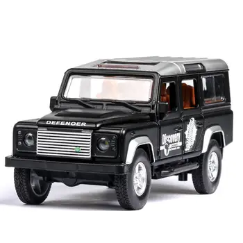 

Kuulee Classical Off-Road Vehicle Model SUV Simulation Car Model Toys Children High Quality Toys Small Vehicle Alloy Car Model