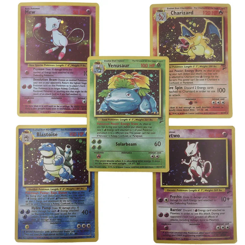 

The 1 first generation of flash CARDS fire-breathing dragon pokemon CARDS children's desktop versus toys