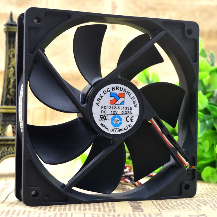 DC FD1212-S3133E 12 В 0.32A защита двигателя охлаждения