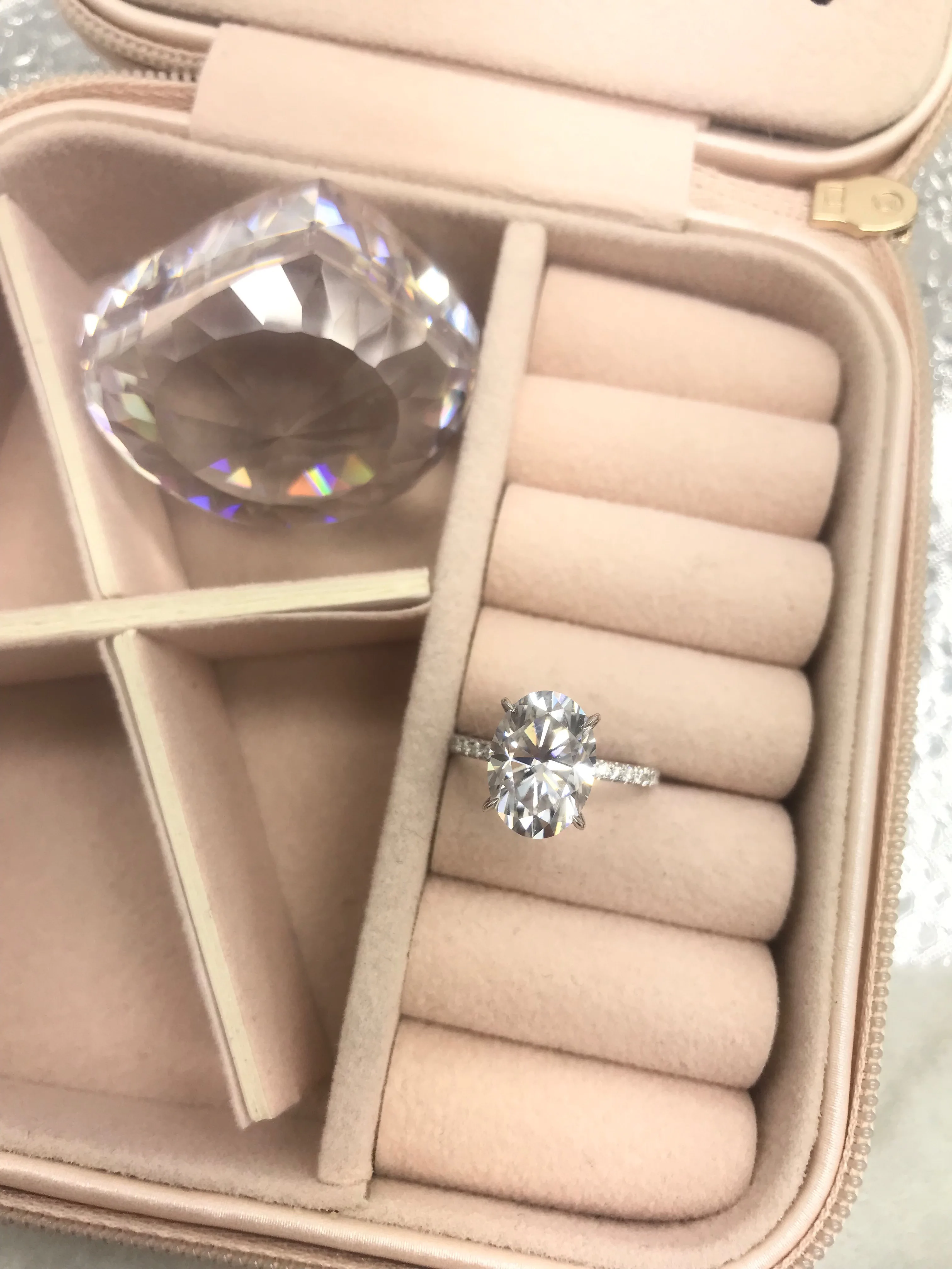 Starsgem отличное 18K Сертифицированный муассанит обручальное кольцо 2ct EF романтическое Moissanite кольцо для женщин