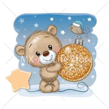 

Christmas Bear Cutting Dies Lucky Ball Bird Dies 2020