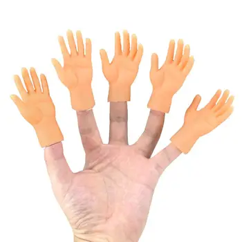 

LeadingStar 2pcs/set Palm Puppet Finger Covers Toys Left And Right Hand Model
