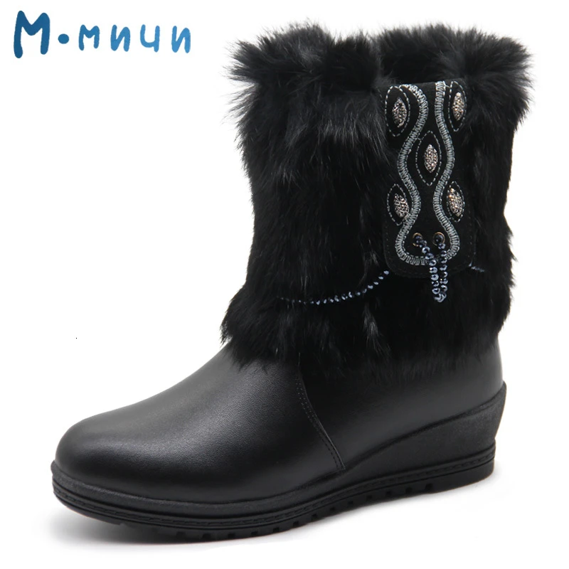 girls black winter boots