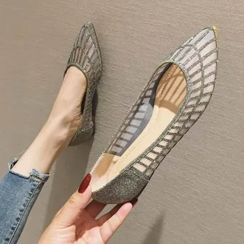 

Sandals Straps Fashion Womens Shoes 2020 Large Size Shallow Mouth Summer Heels Breathable Suit Female Beige Lace Up Sandals