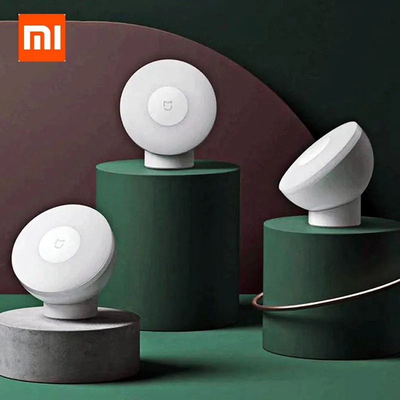 Магнитный Корпус Xiaomi Night Light 2 2800 к теплый желтый свет долговечный вращающийся на