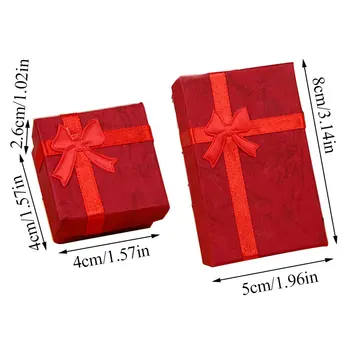 

2019 Women Gift Wedding Ring Box Jewelry Display Jewelry Box Ring Earrings Necklaces Jewelry Organizer Necklace Box Wholesale