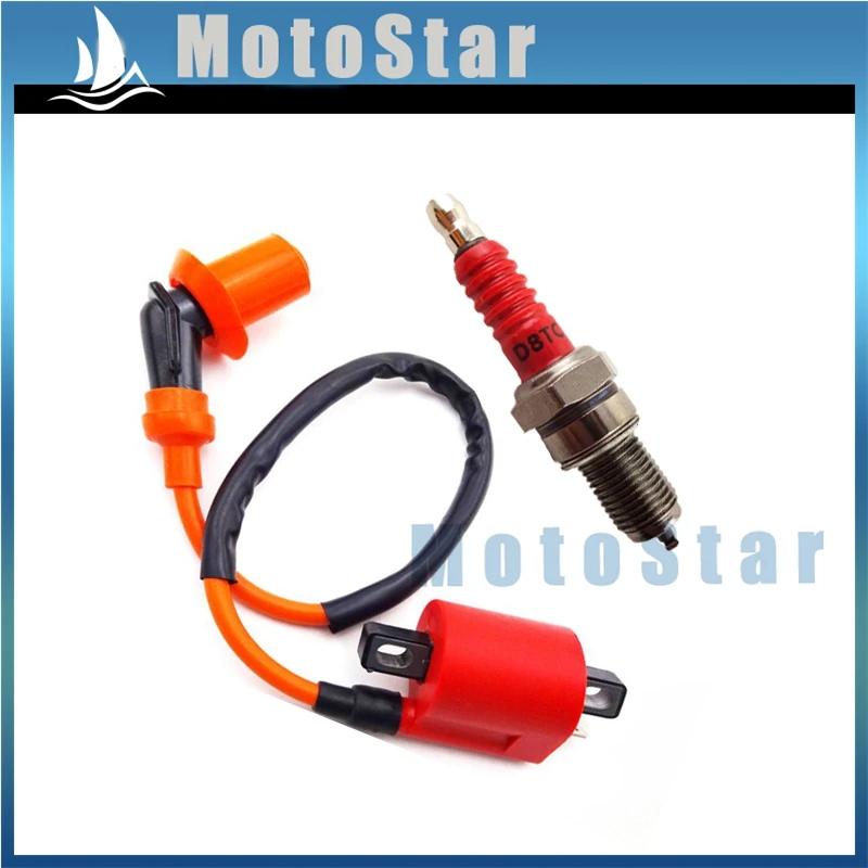 Racing Ignition Coil CDI Spark Plug 150cc 200cc 250cc Engine ATV Quad Dirt Bike/&