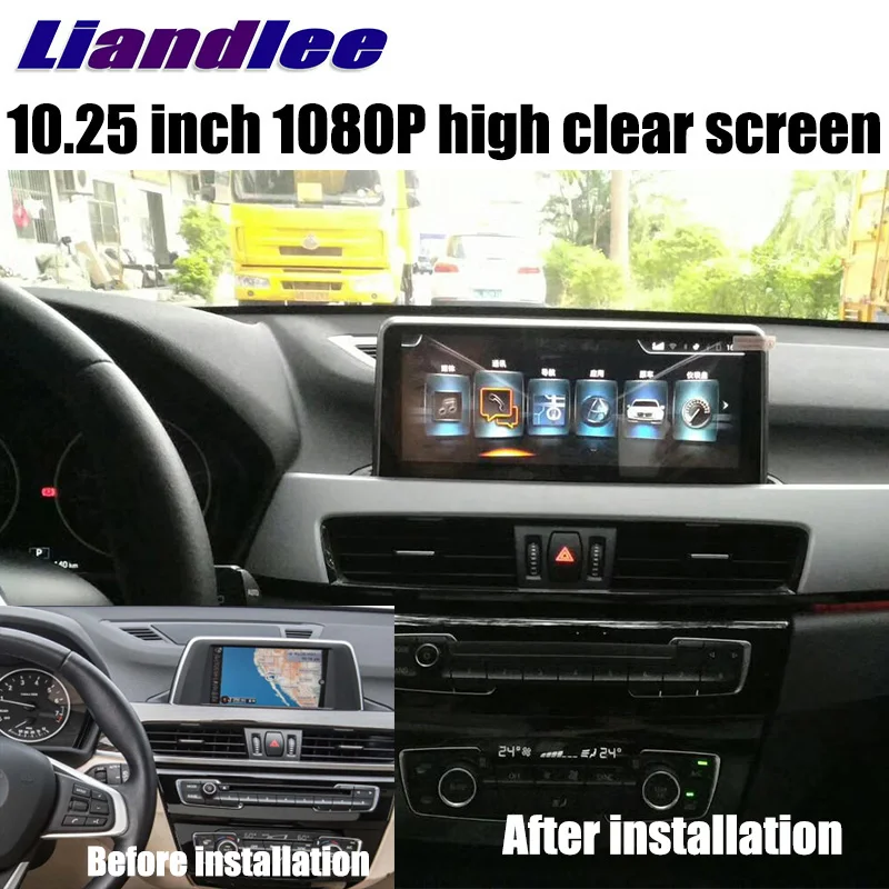 Автомобильный мультимедийный плеер Liandlee NAVI для BMW X1 F48 F49 2016 ~ 2018 автомобильное