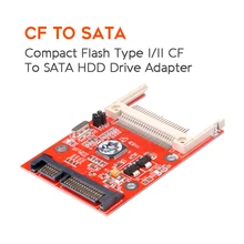 Kebidu cf para sata conversor cf compact flash merory cartão para 2.5 sata 22pin conversor adaptador compacto flash hdd disco rígido adaptador