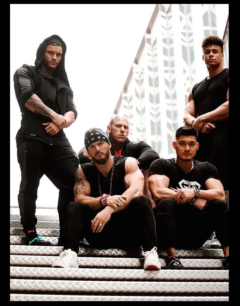 Muscle Dr. Brothers стиль гимнастические брюки мужские дышащие штаны для бега