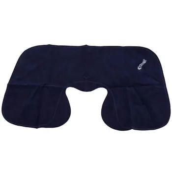 

Inflatable Travel Pillow Air Cushion Neck Rest U-Shaped Compact Plane Flight Pure Color Rest Pillow Cushion For Car Train Office
