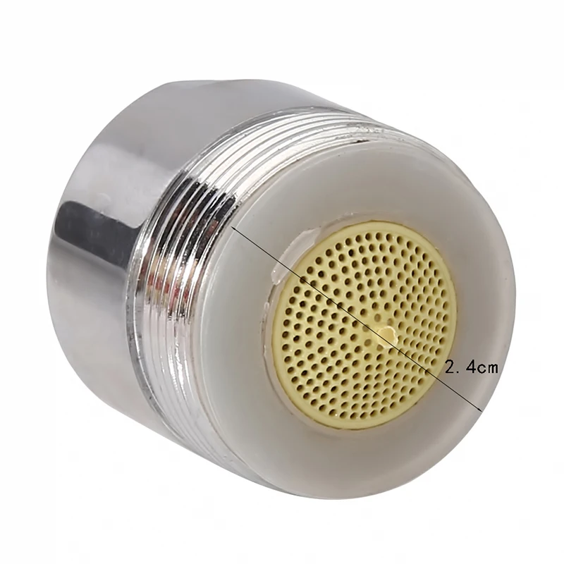 Hot Sell One Touch Control Water Saving Valve With Adapter Kitchen Faucet Accessories Touch Aerator Chrome Plated