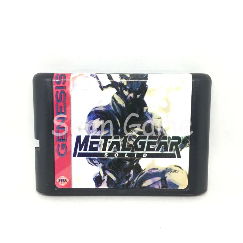 16 бит sega MD игровая металлическая Шестерня для sega Megadrive Genesis видеоигровая консоль картридж