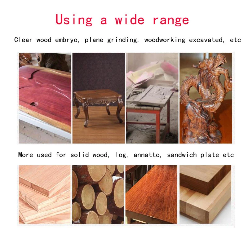 FGHGF Blue 3/4/5/6 Teeth Carpentry Blade Wood Carving Knife Tea Table Angle Grinder Polish Disc Woodworking Tool Fittings