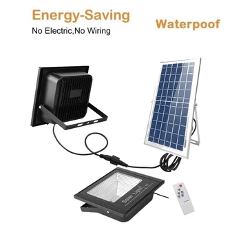 

Wireless LED Solar light Rechargeable Solar Wall lamp Outdoor Garden Yard Security lighting Night Decoration split panel indoor