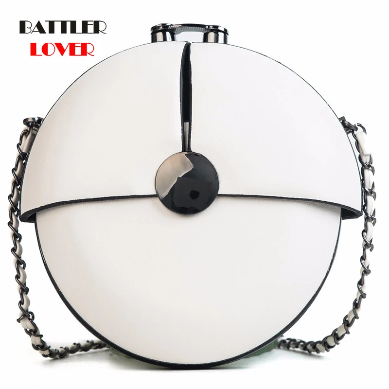 Women Handbags Ball Solid Bag Creative Messenger Clutch Bag for Female Designer 2020 Famous Brand Chains Fashion Purse