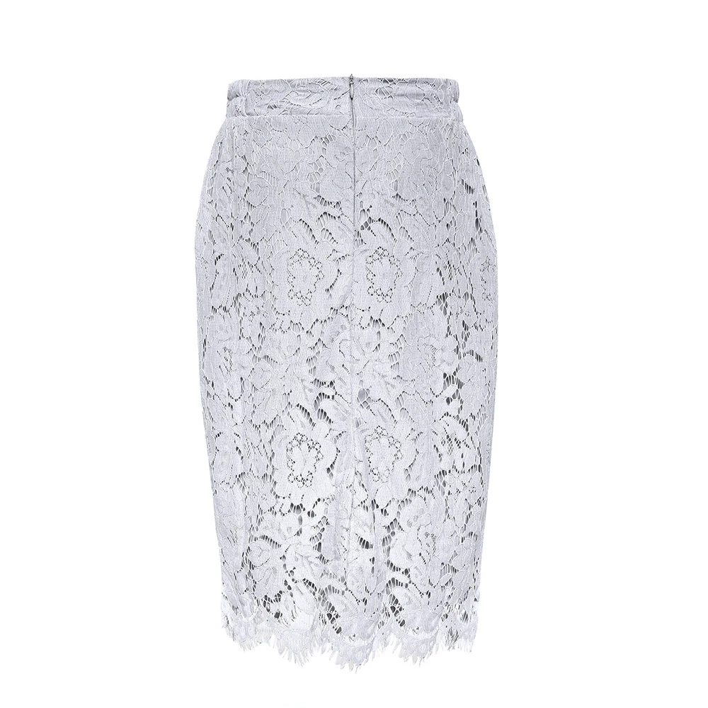 Fashion Mini Skirt Best Selling Plus Size Sexy Lace Harajuku Skirt Bag Hip Skirt High Waist Skirt Solid Color Women Clothes 2019