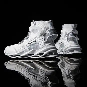 

Men's Fashion Casual Sneakers Man Mesh Breathable Hard-Wearing Trainers Shoe Running Outdoor Sports Off White Shoes Footwear Men