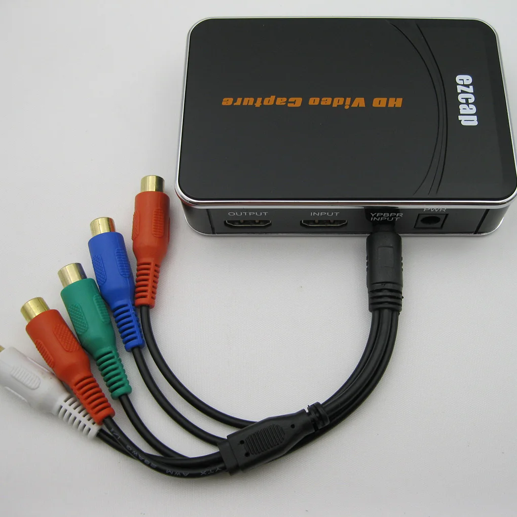 HD игровая видеозахвата 1080P HDMI YPBPR рекордер для xbox One/360 PS3/PS4 с одним щелчком без ПК