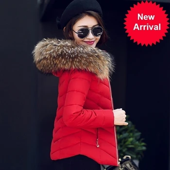 

women's down parka jacket snow wear wadded jacket female 2020 autumn and winter jacket women cotton-padded outerwear winter coat