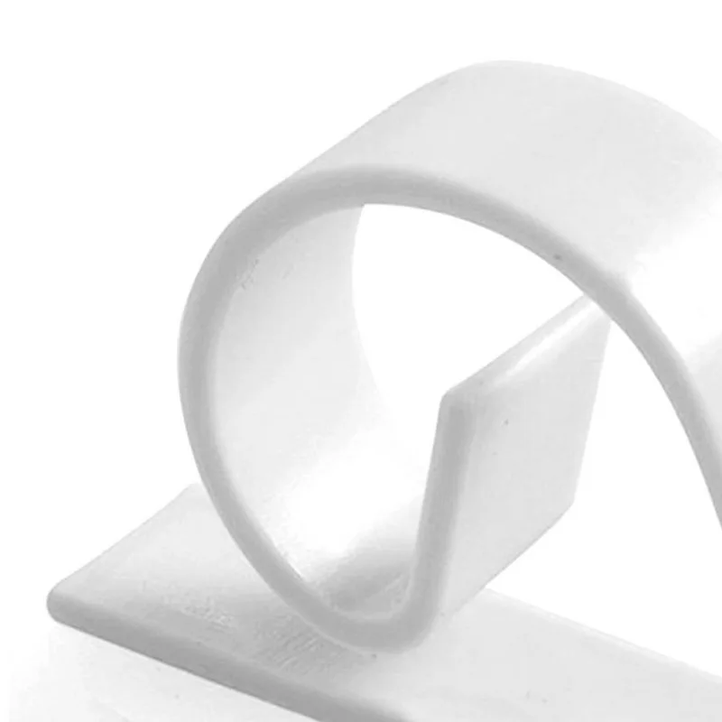 4PCS White Plastic Table Cover Holder Tablecloth Clip Cloth Clamps Home Picnic Clamp Fixed Accessory Tools