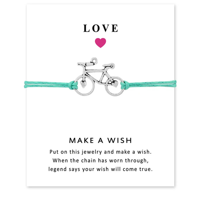 Trasporto Di Goccia Su Misura Del Regalo Di Natale Del Ragazzo Della Ragazza Degli Uomini Delle Donne Dei Braccialetti Della Carta Di Amore Di Fascino
