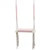 Child Swing Chair kid Hanging Swings Set Children Toy Rocking Solid Wood Seat with Cushion Safety Baby Indoor Baby Room Decor 5