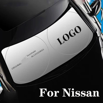 

Car Sunshade Front Window Windshield Visor Cover For Nissan GTR R35 Teana J31 J32 L33 Lafesta B30 B35 Qashqai J10 J11