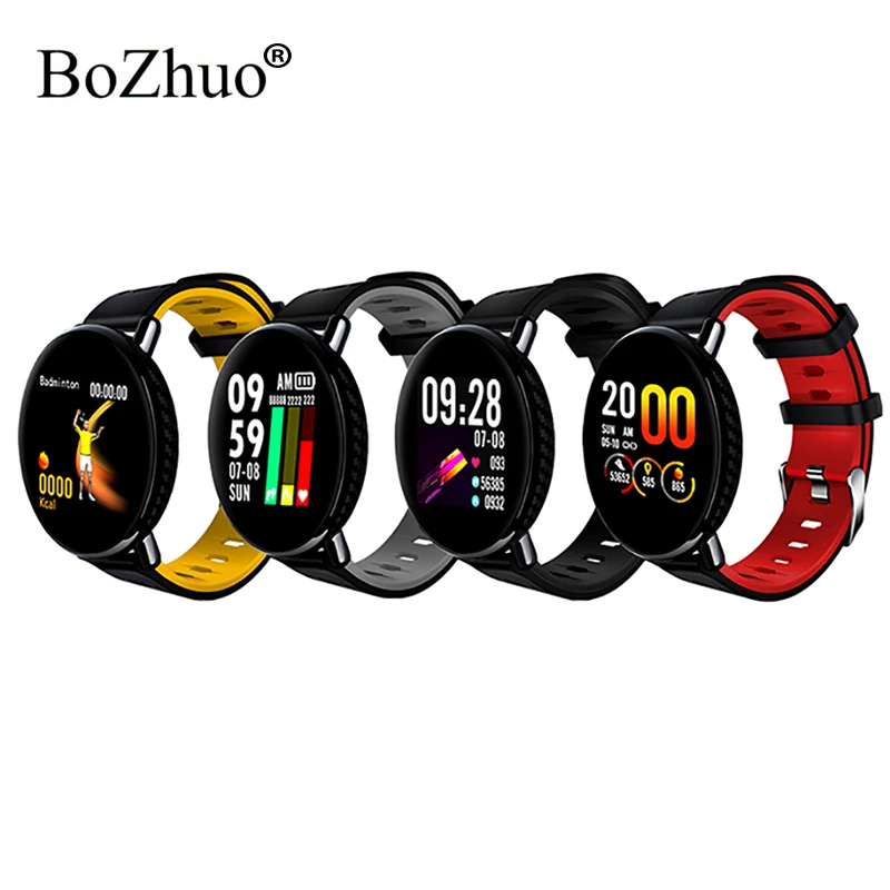 

K1 Bluetooth Smart Watch Women Men Fitness Tracker IP68 Waterproof Clock Smartwatch Blood Pressure Heart Rate Monitor Bracelet