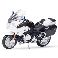 Maisto 1:18 BMW R1200 RT California Police Die Cast Vehicles Collectible Motorcycle Model Toys 1