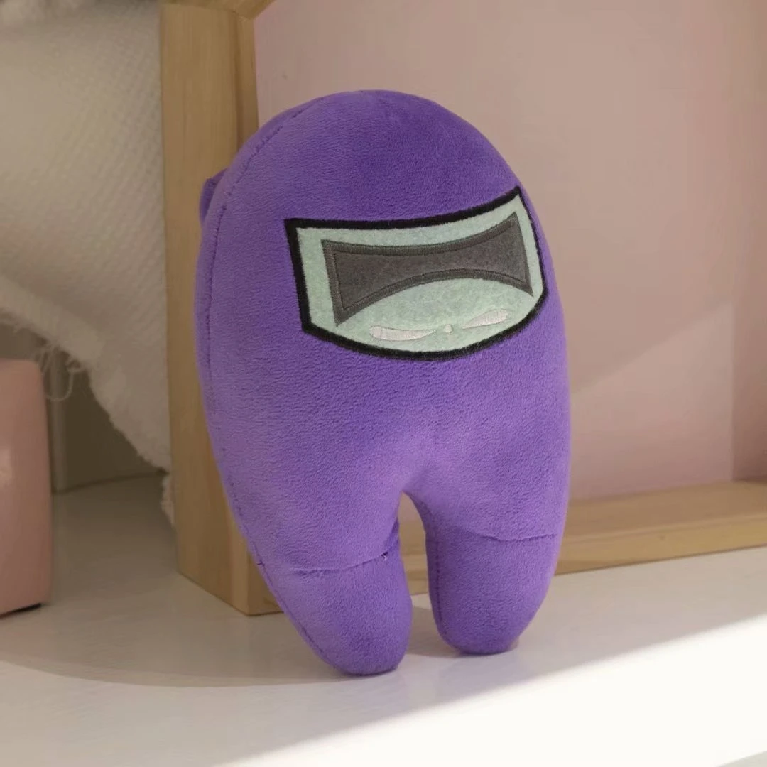 Soft Toy Purple From Among Us Among Au Series In Space 20 Cm Real Life Plush Aliexpress
