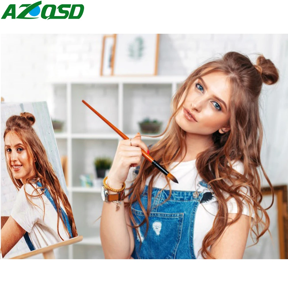 Фото Пользовательские личности картины по номерам на холсте изображение рисование по номерам для детей|Картина по номерам|   | АлиЭкспресс