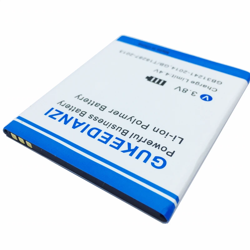 GUKEEDIANZI 2950mAh B-DG800 Replacement Battery For Doogee DG800 VALENCIA Lithium Polymer Rechargeable Bateria