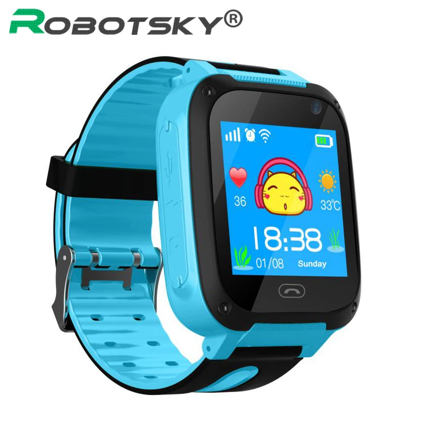 

S4 Kids Smart Watch Waterproof Dial Call Anti-lost Smart Watch with Camera For Children Baby Safe Android IOS Phones Locator