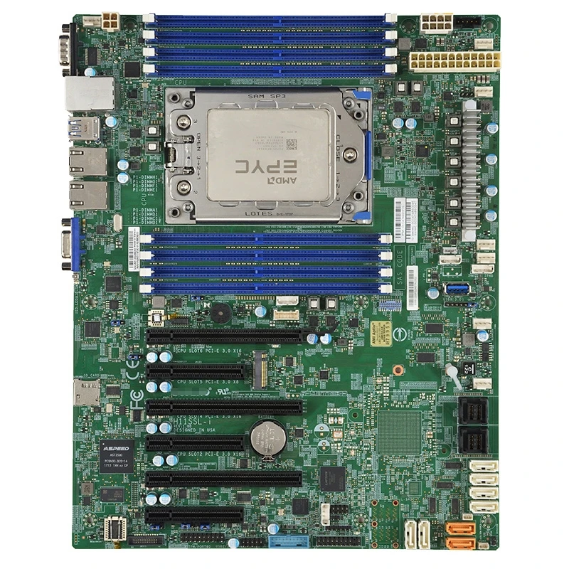 H11SSL-i материнская плата промышленного посылка та для сервера Supermicro с одним