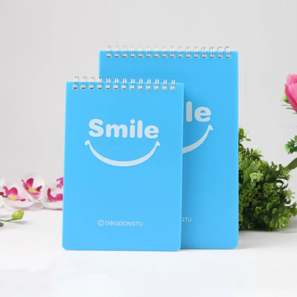 Cute Smile Face Design School Students Diary Journal Notebook Paper Sketch Book Office Stationery Notepad School Supplies