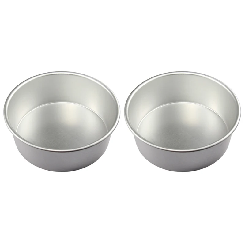 Round Solid Bottom Cake Mould,Performance Aluminum Pan 8 Inch Round
