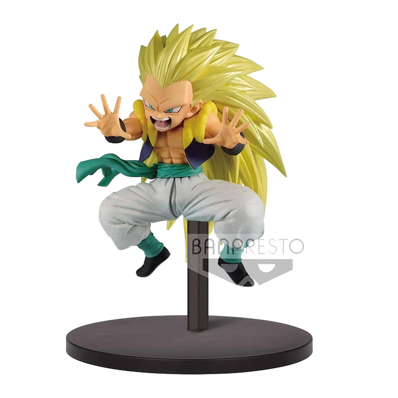 Японское аниме "Dragon Ball Super" оригинальная Banpresto Chousenshi Retsuden Ch.2 Коллекционная Фигурка-SUPER SAIYAN 3 GOTENKS