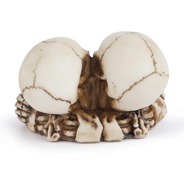 Heymamba Gyanta Koponya Rózsa Szobor Halloween Hamutartó Otthoni Bár Iroda Dekoráció - Image 3