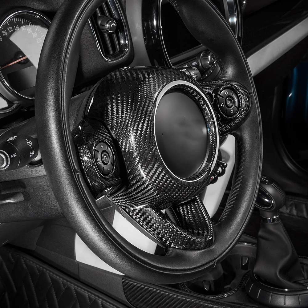 Rivestimento In Fibra Di Carbonio Per Presa Aria BMW Mini Clubman F54 2016-2022 – Adesivo, Facile Installazione, ABS Di Qualità
