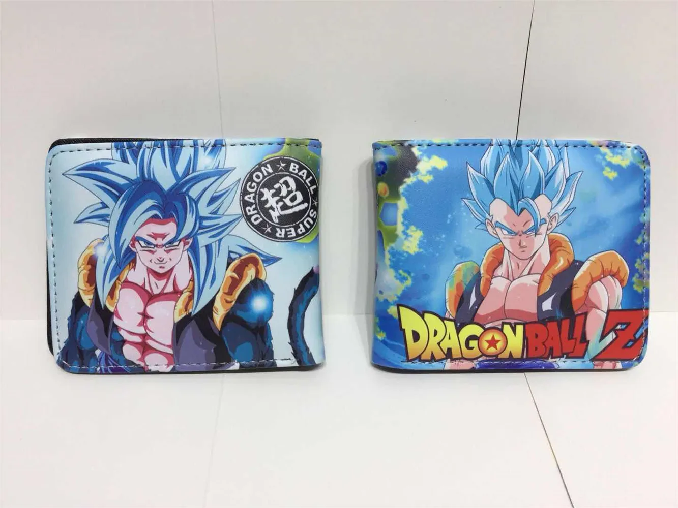 Аниме Dragon Ball Super DBZ мужской женский кошелек из искусственной кожи на молнии портмоне унисекс кошельки ID/кредитный держатель для карт