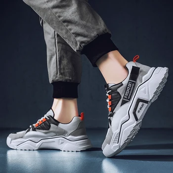 

mens sneakers Street fashion Thick bottom running shoes Student sport shoes Boys' playground running shoes mens style shoes