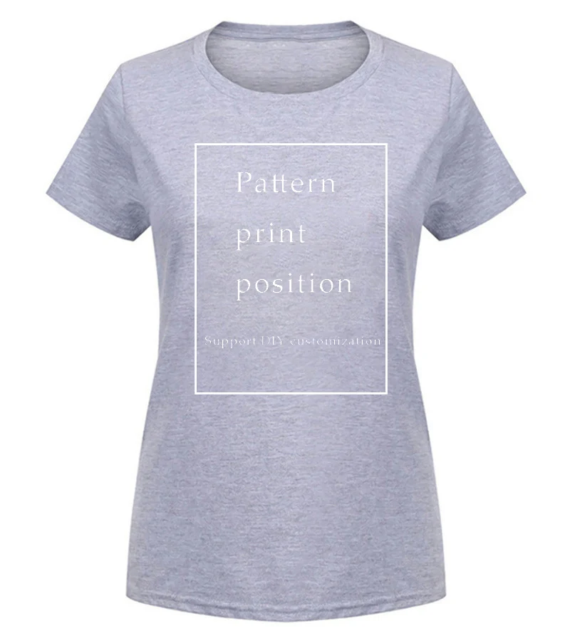 women light grey Футболка в стиле панк-рок Echo& The Bunnymen Cure Joy Division Smiths S M L XL 2XL 3XL - Цвет: women light grey