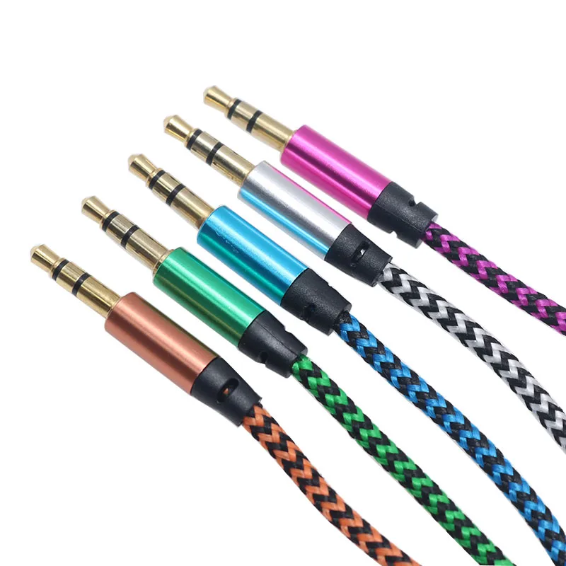 Audio Cable Audio Speaker Cable Car Stereo Accessories Audio Signal Cable Audio Speaker Wiring Kit 1 Pcs AUX Cable Jack 3.5mm Audio Cable 3.5 mm Jack Speaker AUX Cord For Mobile Phone Connection Car